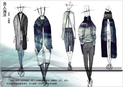 男人海洋 服装设计大赛作品构思与实现